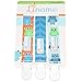 Pacifier Clip Boys by Liname - 3 Pack - Premium Quality Universal Pacifier Clip - Adorable 2-Sided Stylish Design - Soothie Pacifier Holder - Perfect Baby Shower Gift