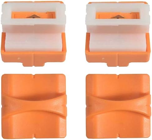 Amazon ペーパーカッター ミニ裁断機 切断機 スライドカッター サイズ対応 隠された刃 カッター替刃 携帯に便利 ポータブル 写真ブック 替刃4枚入り 裁断機 文房具 オフィス用品