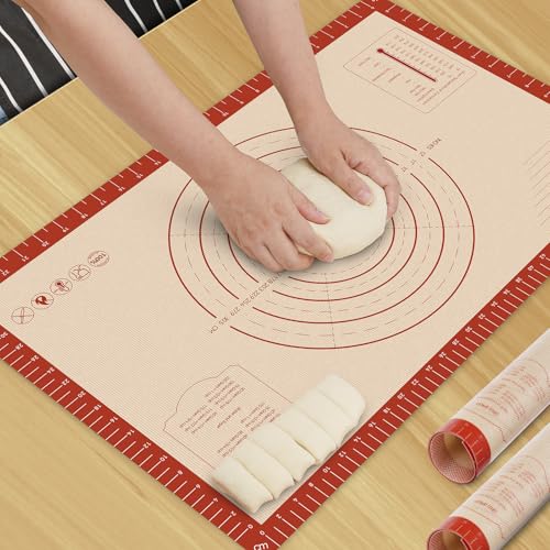 HOTEC Silicone Baking Mat 26x16 Thickened Pastry