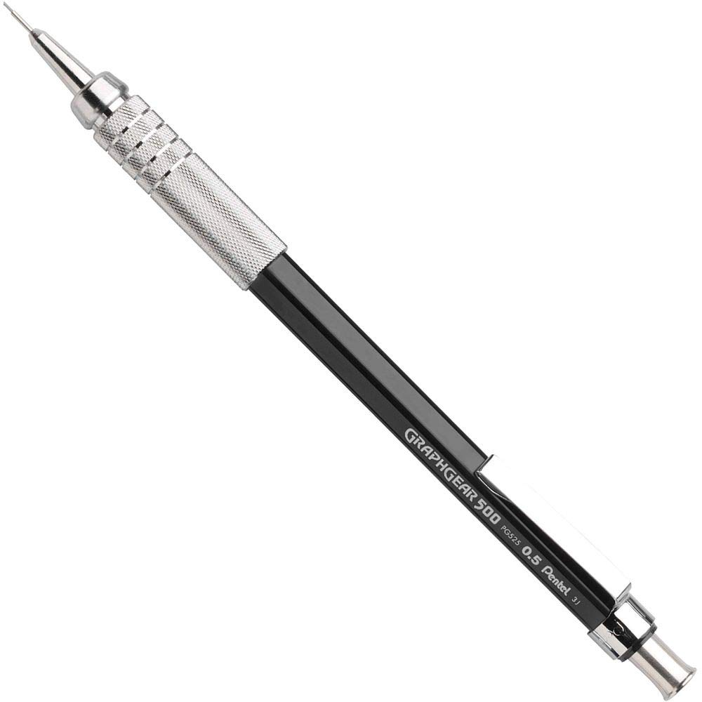 Pentel GraphGear 500 Automatic Drafting Pencil Black (PG525A) — image 1