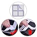 Frienda 6 Pack Window and Door Screen Repair Patch, Adhesive Repair Kit for Covering up Holes (Grey)