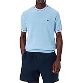 Lacoste Men's Classic Fit Stripe Detail Knit T-Shirt