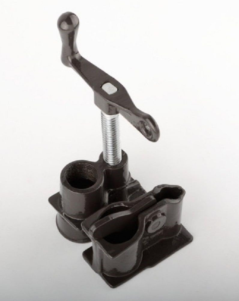 (1 Pc) BLACK 3/4" WOOD GLUING PIPE CLAMP SET HEAVY DUTY PRO WOODWORKING CAST IRON