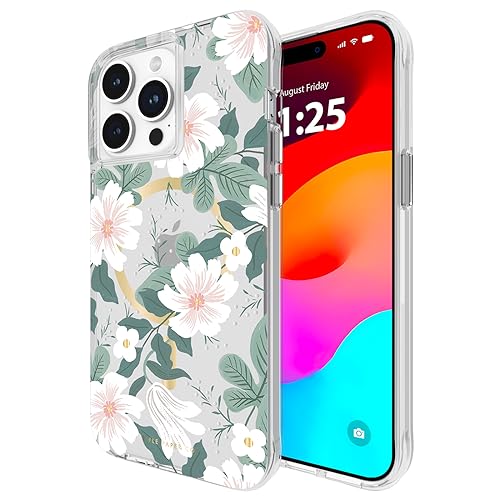 Rifle Paper Co. iPhone 15 Pro Max Case [Compatible with MagSafe] [12ft Drop Pro…