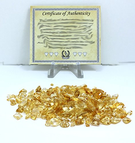 50 Carat Citrine Natural Loose Gemstones Wholesale Lot w/ Beverly Oaks LLC Exclusive Certificate of Authenticity