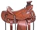 AceRugs Size 14″ 15″ 16″ 17″ 18″ Wade Tree A Fork Premium Western Leather Roping Ranch Work Horse Saddle TACK Headstall Breastplate (Hard Seat, 16)thumb 4