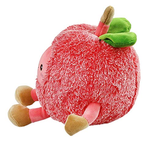 Niuniu Daddy 12 inch Cherry Food Plush Toys Shaped Fruit Series Cuddly Cushion Stuffed Cute Doll