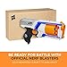 Nerf Vendetta N-Force Double Sword Toy - Includes 2 Foam Blades with Plastic Core - for Kids, Teens, Adults, Brown