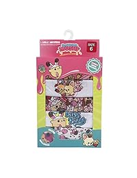 Handcraft - Paquete de 5 braguitas de muselina para niña con juguete en caja