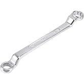 uxcell 10mm x 12mm Metric 12 Point Offset Double Box End Wrench Chrome Plated, Cr-V Steel