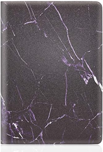 SECOWEL New iPad 2018/2017 9.7 Inch Case,Marble Design PU Leather Folio Flip Smart Case Cover Stand with Auto Wake/Sleep for Apple iPad 9.7 2017/2018 (Black)