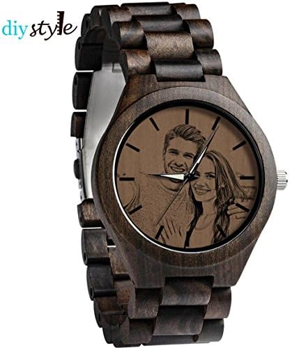 DIY Unique Wooden Watch Men/Women Japan Quartz Movement Wrist Watches Casual Watch