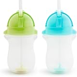 Munchkin Click Lock Tip and Sip 2 Pack Sippy Cups Green Blue 296ml view 5