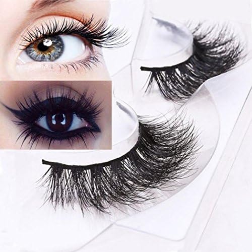 Dexinghaoye Women Extra Super Long Thick Curly False Eyelashes Makeup Lash Tools Cosmetic