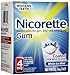 Nicorette OTC Stop Smoking Nicotine Gum, 4mg-White Ice Mint-160 ct. (Quantity of 1)