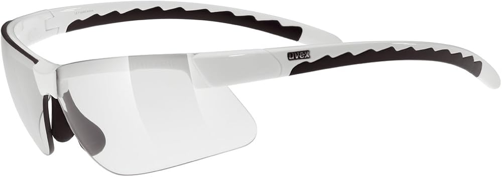 Amazon.com: Uvex 2011 Active Sunglasses (White/Black - Smoke Lense