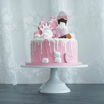 Fshb Tortenstander Weiss Hochzeitstorte Werkzeuge Fondant Backformen Kuchen Dekorieren Liefert Dessert Tisch Amazon De Kuche Haushalt