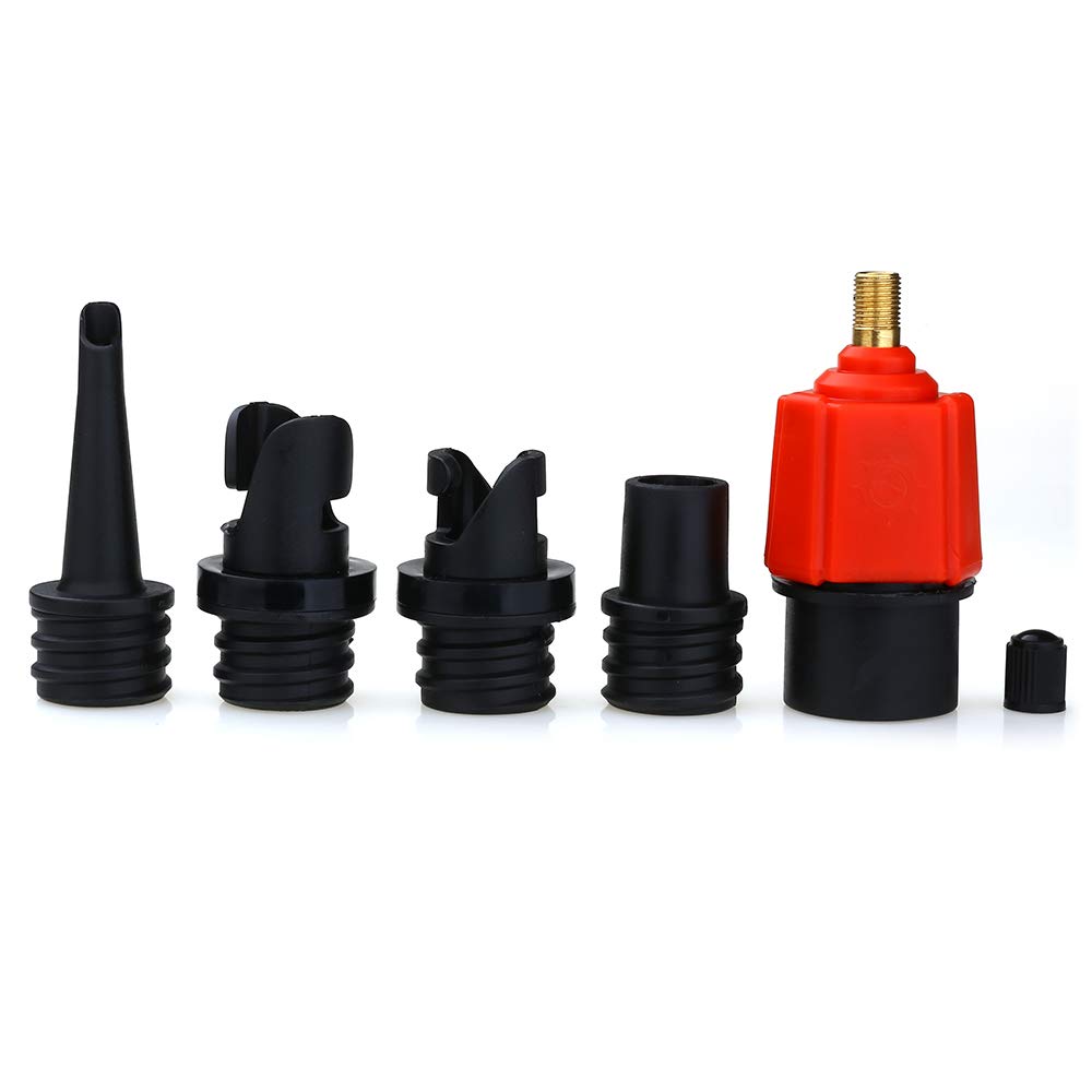 Suniy Air Valve Adaptor Multifunction Air Pump Valve Adapter Inflatable Sup Schrader Valve Adapter Accessories Air Pump Converter For Valves Kayak Inflatable Boat Raft Foot Pump Electric Pump Amazon In Car Bike Pump To Air Mattress Adapter