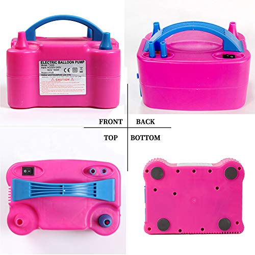 Growsun Balloons Pump Kit Electric Balloon Air Pump Blower Inflator for