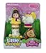 Fisher Price Little People Disney Princess & Friends Figure Set of 4 - Belle, Cinderella, Jasmin & Rapunzel