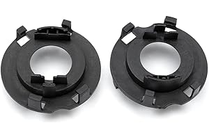 2Pcs H7 LED Headlight Bulb Holder Retainers Adapter for Hyundai Tucson Ioniq Elantra GT H7 HID Headlight Bulb Spacer Holder C