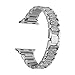 Crystal Rhinestone Diamond Watch Band Luxury Stainless Steel Bracelet Strap Watch Bands for Apple Watch series 1 series 2 series 3 (42mm Sliver)