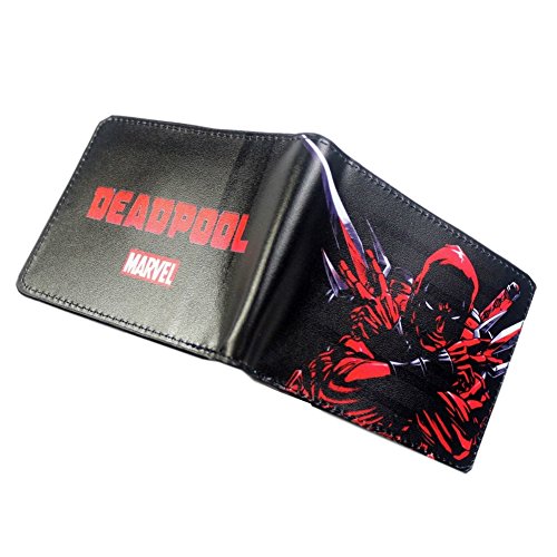 Marvel Comics Dead-Pool Ninja Bi-fold Men's/Boys Wallet with Gift Box - Image 3
