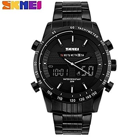 Newest SKMEI Men Military Sport Watches Quartz LED Steel Digital Watch digital-watch