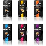 【6種アソート（6パック入り徳用）】Cafe Royal（カフェロイヤル）国内正規品 ネスプレッソ互換カプセル 60カプセル入