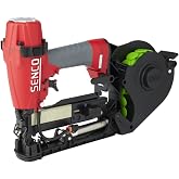 SENCO Pneumatic Cap Stapler | 3/8 Inch Crown | 1-1/2 inch 18 Gauge (CS61H1) | For efficiently completing construction jobs including roofing, underlayment, housewrap and insulation