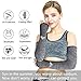Achiou UV Protective Cooling Arm Sleeves for Men Women (1 pair) Elastic Long Sleeves Moisture Wicking
