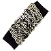 Weekend Wearables Fitbit Charge/Fitbit Charge HR Jewelry to Accessorize Your Fitness Tracker - Modern Intricate Silver Celtic Belfast Charm Bracelet Accessory
