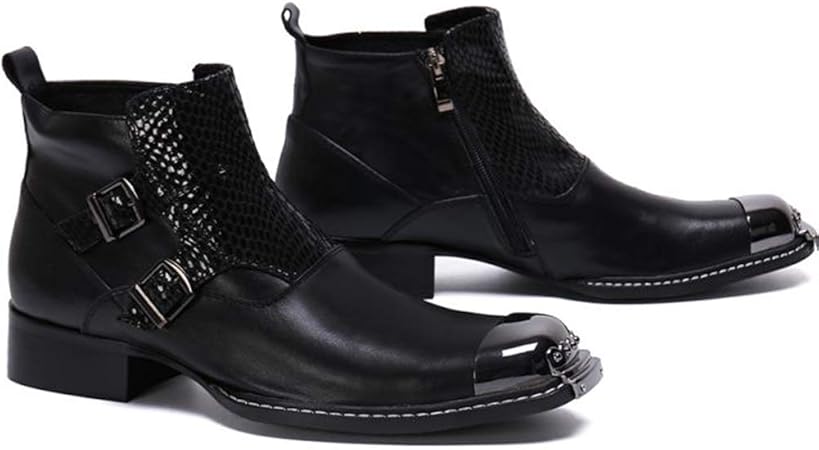 steel toe cap high heels