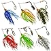 Laimeng,6pc Fishing Hard Spinner Lure Spinnerbait Pike Bass