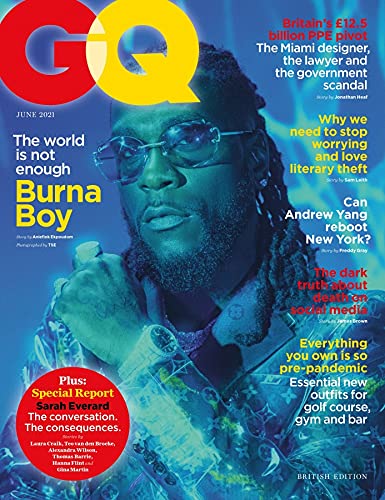 British Gq Magazine June 2021 Burna Boy Damini Ebunoluwa Ogulu Amazon Com Books
