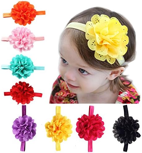 Headbands for Baby Girls Petaled Flower Photo Clothing Props Exquisite Packaging