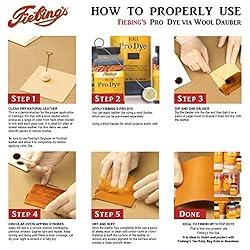 Fiebing's Pro Dye Black, 4 oz. - Professional Oil