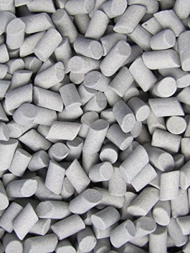 3 Lb. 3/8" X 5/8" Abrasive Ceramic Tumbling Tumbler Tumble Media M-GENERAL PURPOSE