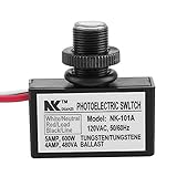 AC 120V Dusk to Dawn Sensor Photoelectric Switch