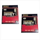 Gold standard 100% Whey Protein Chocolate 24g Per Pk (12 individuals pkgs)
