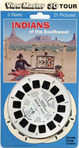 ViewMaster - Indians of the Southwest - 3 Reels on Card - NEW