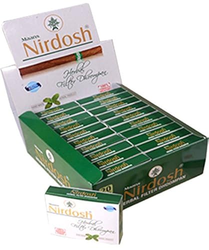 herbal non tobacco cigarettes NIRDOSH Herbal No Nicotine & Tobacco Cigarettes[with Filter] - 10 Packs(20  Cigarettes Per Pack) in Dubai - UAE