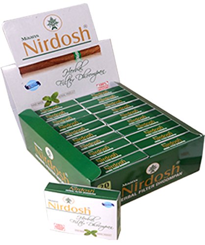 NIRDOSH Herbal No Nicotine & Tobacco Cigarettes[with Filter] - 10 Packs(20  Cigarettes Per Pack) in Dubai - UAE