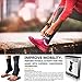 SB SOX Compression Ankle Brace (1 Pair) – Ankle Support Sleeve for Men & Women – Relief for Achilles, Sprains, Plantar Fasciitis (Black/Gray, Small)