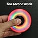 LED Fidget Spinner,Luminous Hand Fidget Spinner-Glow In Dark Ultra Durable Tri-Spinner Fidget Toys With Steel Bearing-Stress Reducer Perfect For ADD, ADHD, Anxiety & Autism Adult Children By SGODDE