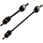 DTA HO80978096A front Left Right Pair - 2 New Premium CV Axles (Drive Axle Assembly) Compatible with 1994-1997 Honda Accord 4cyl Automatic Trans Only