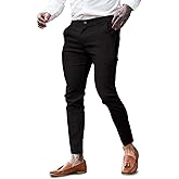 GINGTTO Mens Dress Pants Slim Fit Chino Pants for Men Stretch