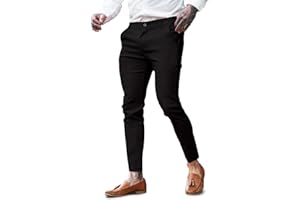 GINGTTO Mens Dress Pants Slim Fit Chino Pants for Men Stretch