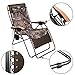 Timber Ridge Zero Gravity Chair Oversized Recliner Padded Folding Patio Lounge Chair 350lbs Capacity Adjustable Lawn Chair with Cup Holder, Headrest, for Outdoor, Camping, Patio, Lawn