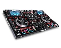 Numark NVII | DJ Controller for Serato DJ with Intelligent Dual-Display Screens & Touch-Capacitive Knobs
